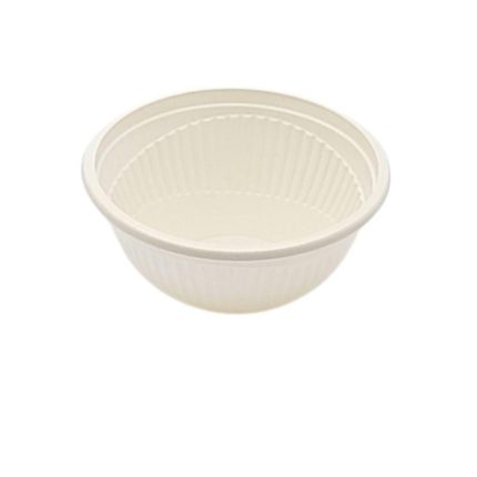 Corn Strach, Large Biodegradable Dessert Bowl 1000 ML (33.8 OZ)